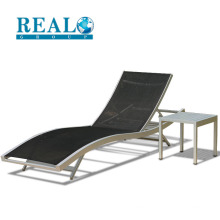 Wholesale fashion high quality aluminum folding beach chair outdoor camping lounge chair for swimming pool